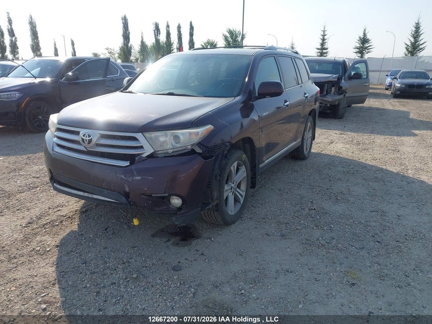 2011 Toyota Highlander, Удар спереди, IAAI, VIN 5TDDK3EH8BS087383 — фото 2