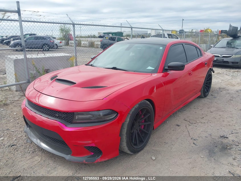 2016 Dodge Charger, Угон, IAAI, VIN 2C3CDXL9XGH112402 — фото 2