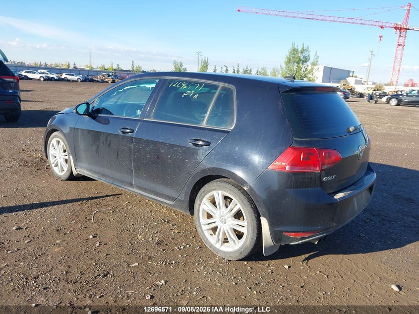 Vin: 3vw217au9fm005541, lot: 3111378, volkswagen golf 1.8 tsi comfortline/1.8 tsi highline/1.8 tsi trendline 20153