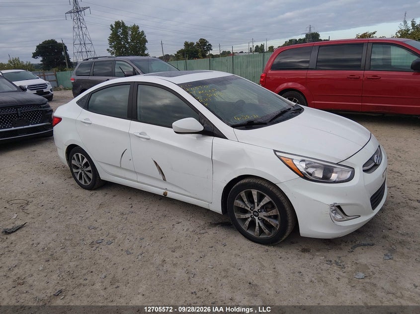 Vin: kmhct4ae3hu324128, lot: 3111395, hyundai accent se 20171