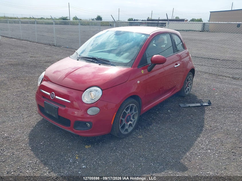 Vin: 3c3cffbr2dt542546, lot: 3111421, fiat 500 sport 20132