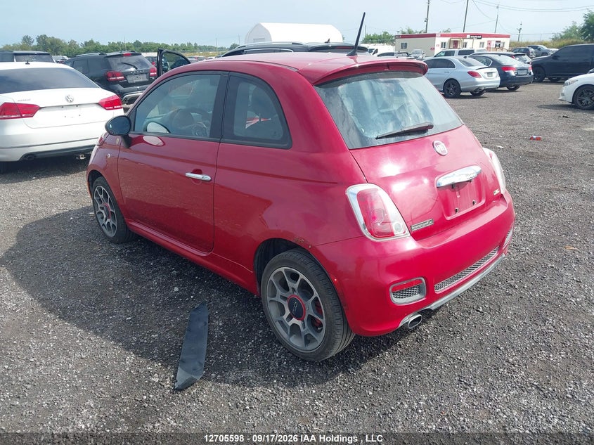 Vin: 3c3cffbr2dt542546, lot: 3111421, fiat 500 sport 20133