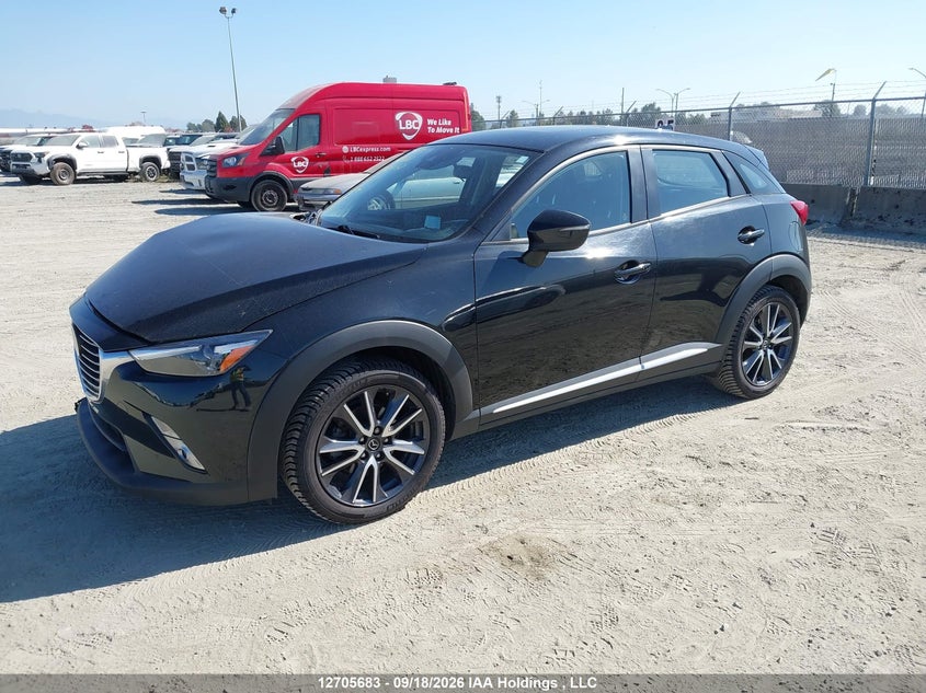Vin: jm1dkfd73j0332053, lot: 3111506, mazda cx-3 grand touring 20182