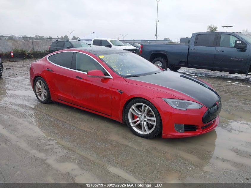 Vin: 5yjsa1h26ff095756, lot: 3111542, tesla model s 85d 20151