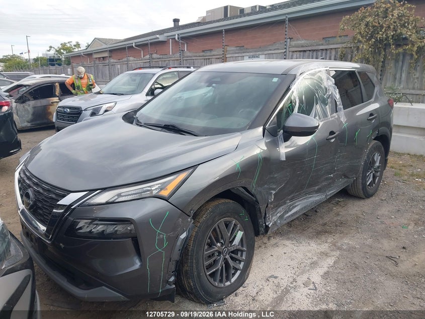 Vin: 5n1at3ab9pc754242, lot: 3111552, nissan rogue 20232