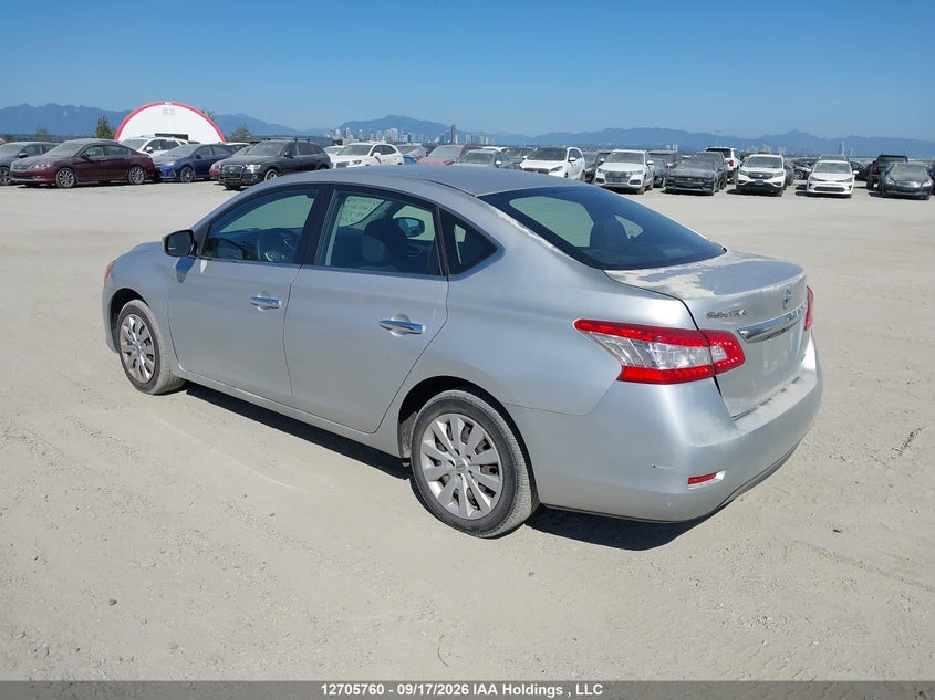 Vin: 3n1ab7ap1fl650747, lot: 3111583, nissan sentra 20153