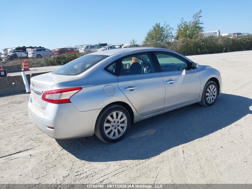 Vin: 3n1ab7ap1fl650747, lot: 3111583, nissan sentra 20154