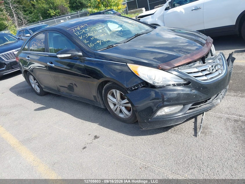 2012 Hyundai Sonata 2.0T Limited, Left Front, IAAI, VIN 5NPEC4AB9CH362100