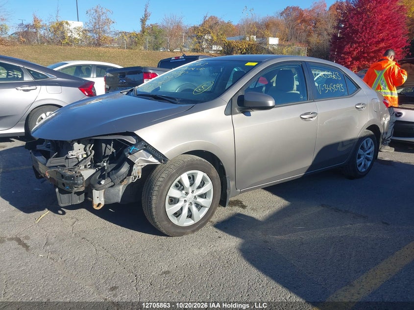 Vin: 2t1burhe2fc345093, lot: 3111686, toyota corolla le 20152
