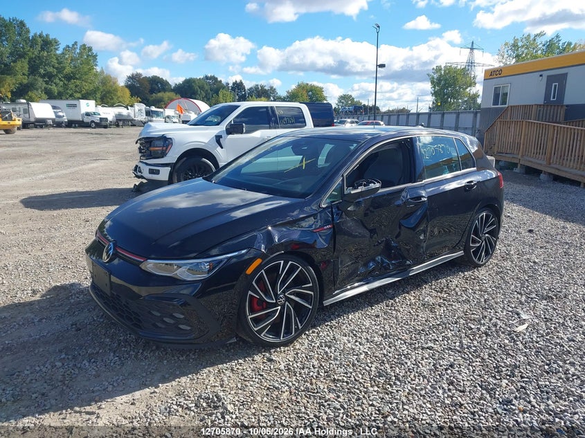2022 Volkswagen Gti Autobahn, Left Side, IAAI, VIN WVW587CD5NW124646 — photo 2