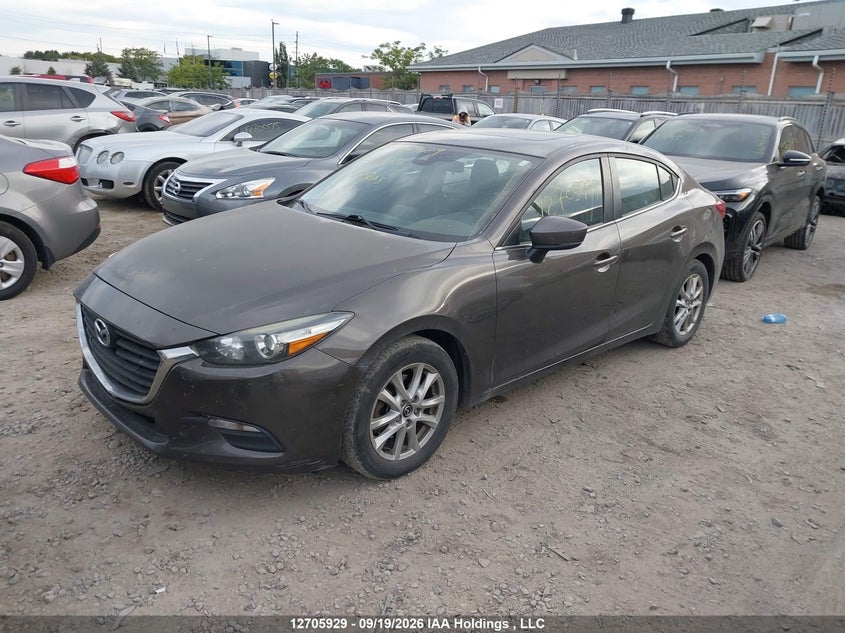 Vin: jm1bn1v71h1110826, lot: 3111754, mazda 3 touring 20172