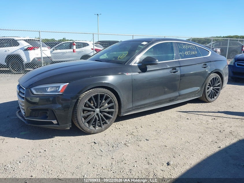 Vin: waufncf52ja003667, lot: 3111758, audi a5 2.0t technik 20182