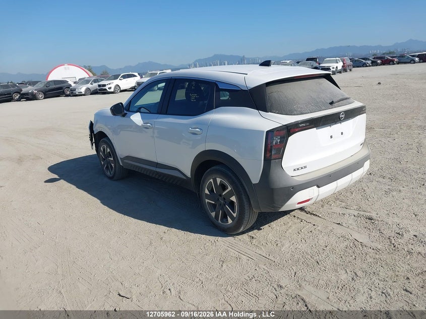 Vin: 3n8ap6cb1tl419602, lot: 3111791, nissan kicks sv 20263