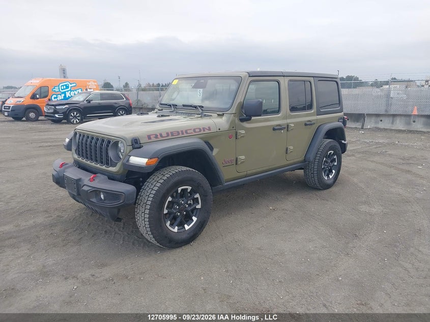 Vin: 1c4pjxfn7tw191621, lot: 3111827, jeep wrangler rubicon 20262