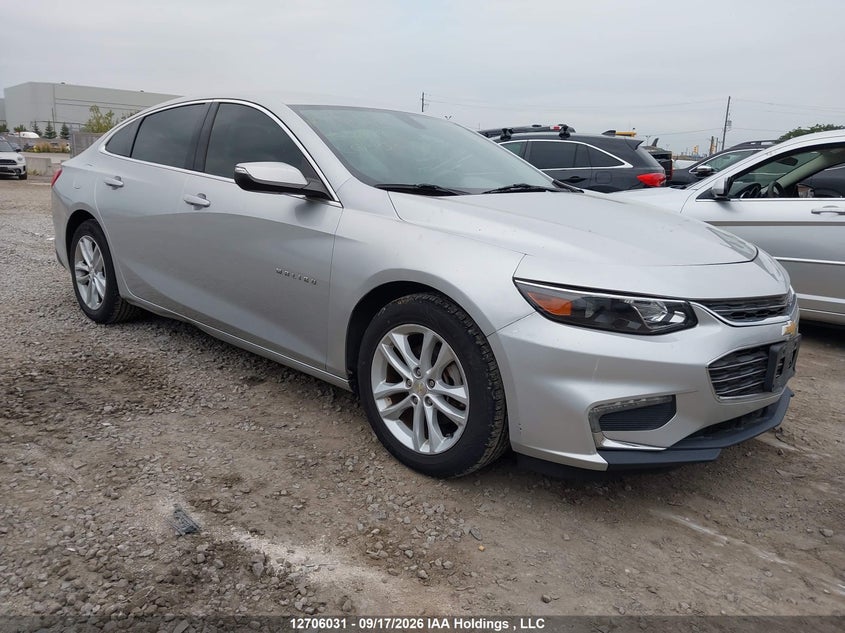 2017 Chevrolet Malibu Lt, Hail, IAAI, VIN 1G1ZE5ST9HF216640
