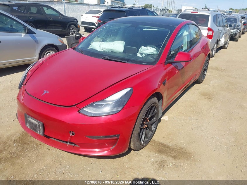 Vin: 5yj3e1ea7mf985085, lot: 3111913, tesla model 3 standard range/standard range plus 20212