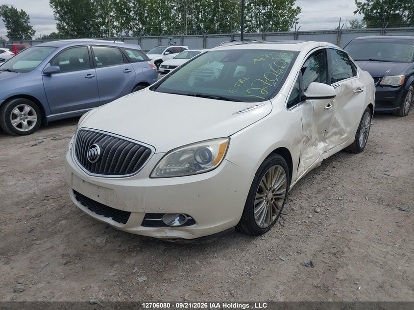 2015 Buick Verano, Left Side, IAAI, VIN 1G4PS5SK6F4145559 — photo 2