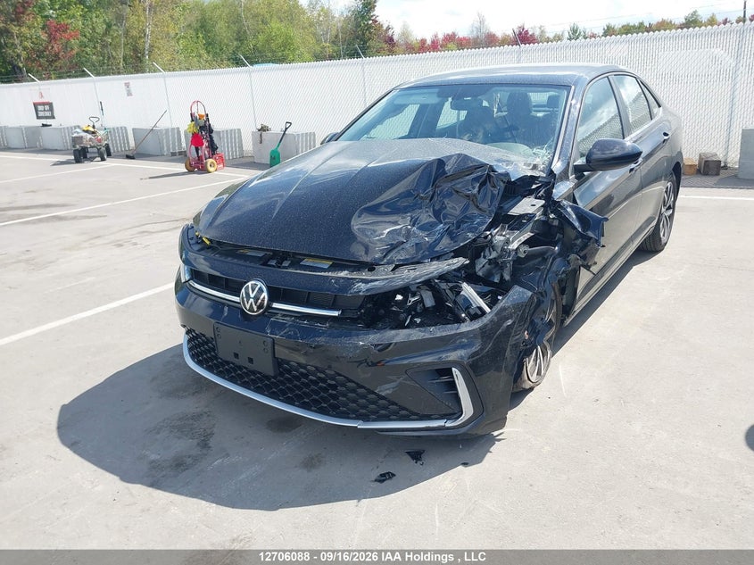 2026 Volkswagen Jetta, Удар спереду, IAAI, VIN 3VWCW7BU0TM072402 — фото 2