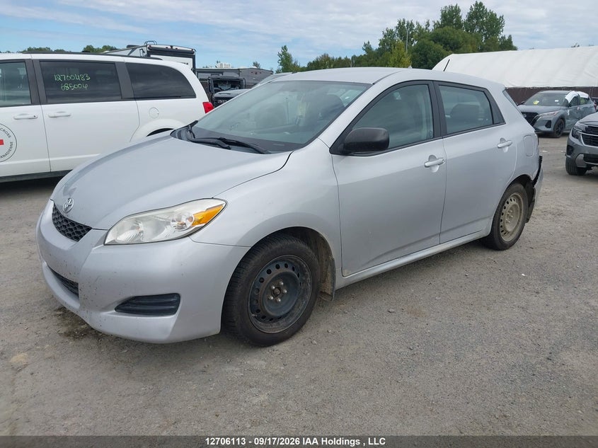 2012 Toyota Matrix, Rear, IAAI, VIN 2T1KU4EE4CC881188 — photo 2
