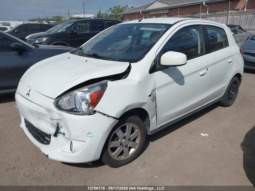 Vin: ml32a4hj0eh010078, lot: 3111957, mitsubishi mirage 20142
