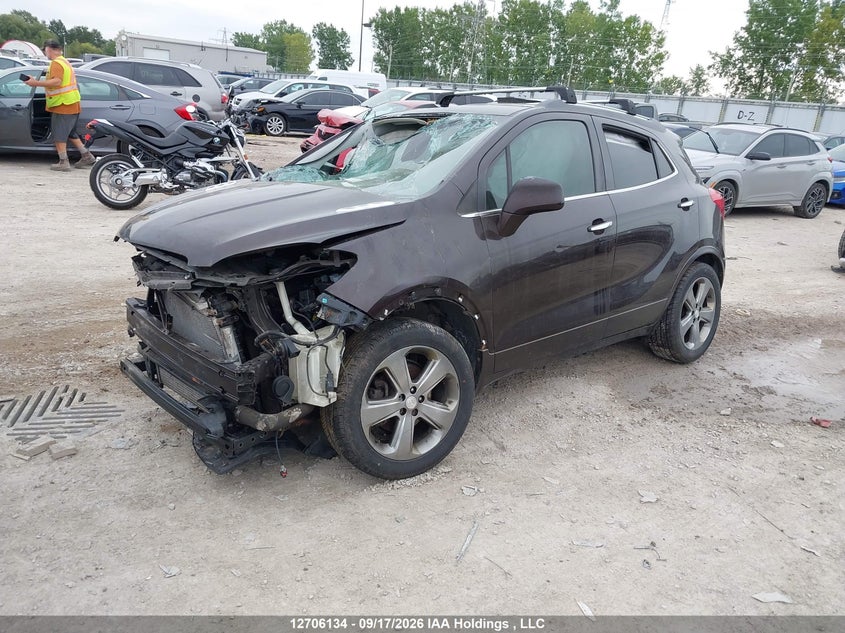 Vin: kl4cjasbxdb165413, lot: 3111972, buick encore 20132