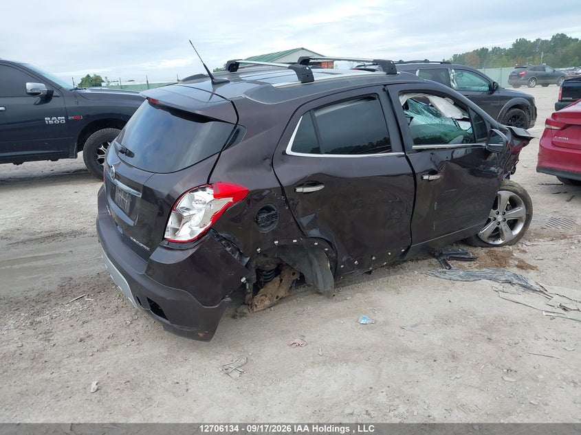 Vin: kl4cjasbxdb165413, lot: 3111972, buick encore 20134