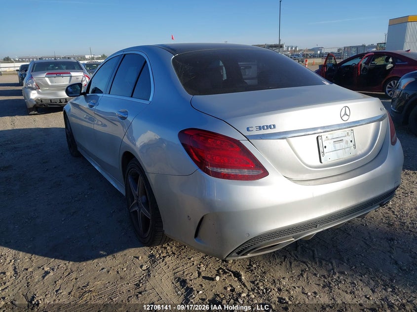 Vin: 55swf4kb1hu220984, lot: 3111979, mercedes-benz c 300 4matic 20173