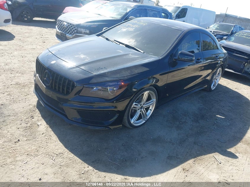 2016 Mercedes-Benz Cla 250 4Matic, Удар сзади, IAAI, VIN WDDSJ4GB2GN296291 — фото 2