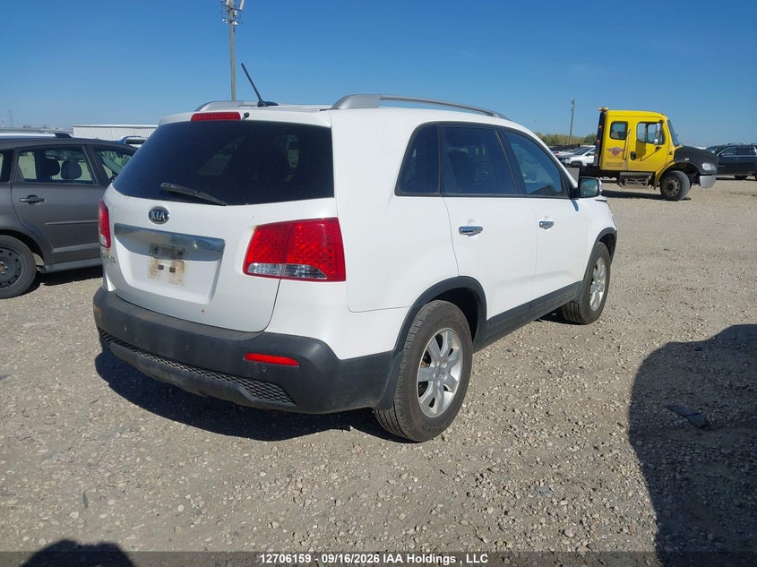 Vin: 5xykt3a69dg347542, lot: 3111997, kia sorento lx 20134