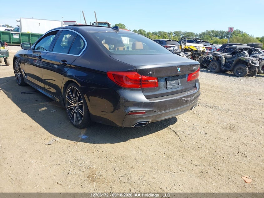 Vin: wbajs3c07lww73765, lot: 3112010, bmw 540i xdrive 20203