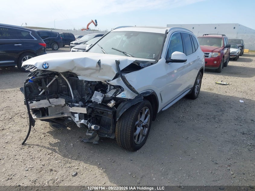 Vin: 5ux53dp0xn9l27422, lot: 3112033, bmw x3 xdrive30i 20222