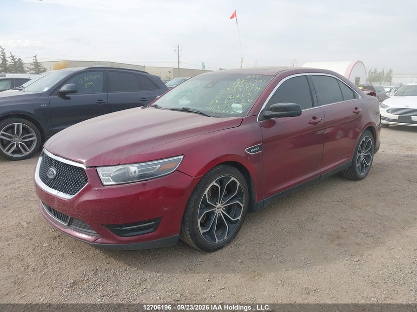 Vin: 1fahp2kt0gg125525, lot: 3112035, ford taurus sho 20162
