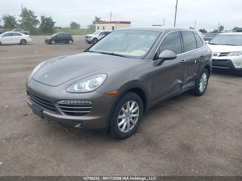 Vin: wp1aa2a21cla07943, lot: 3112073, porsche cayenne 20122