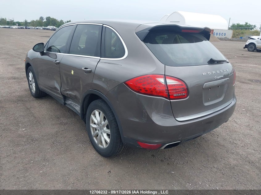 Vin: wp1aa2a21cla07943, lot: 3112073, porsche cayenne 20123