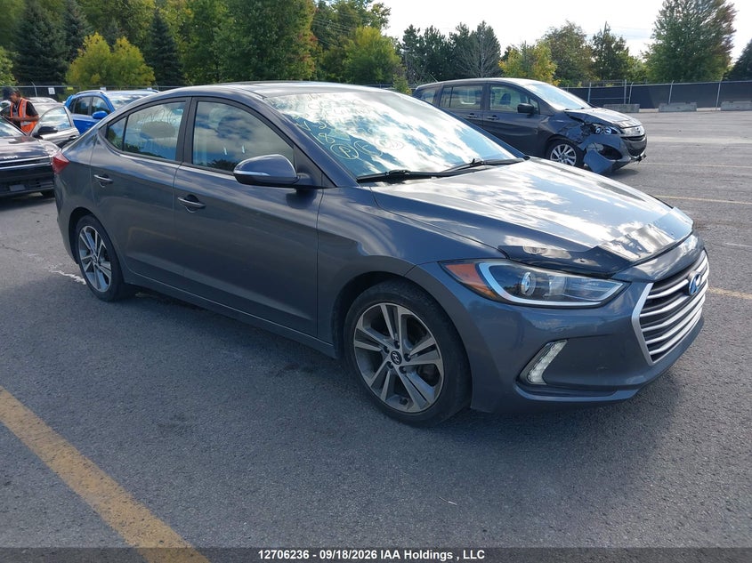 Vin: kmhd84lfxhu217752, lot: 3112077, hyundai elantra gls 2017 img_1