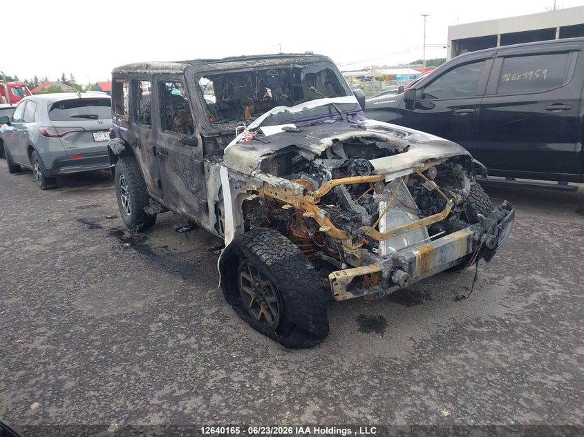 2026 Jeep Wrangler 4-Door Rubicon, Повністю згоріле, IAAI, VIN 1C4PJXFG8TW189460