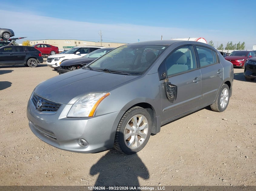 2010 Nissan Sentra 2.0/2.0S/Sr/2.0Sl, Front, IAAI, VIN 3N1AB6AP8AL717041 — photo 2