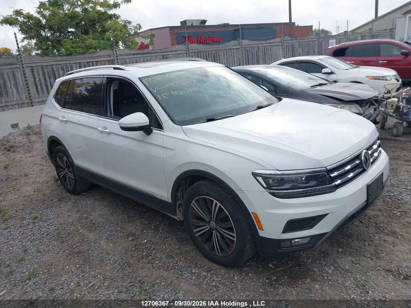 Vin: 3vv4b7axxjm086384, lot: 3112218, volkswagen tiguan highline 20181