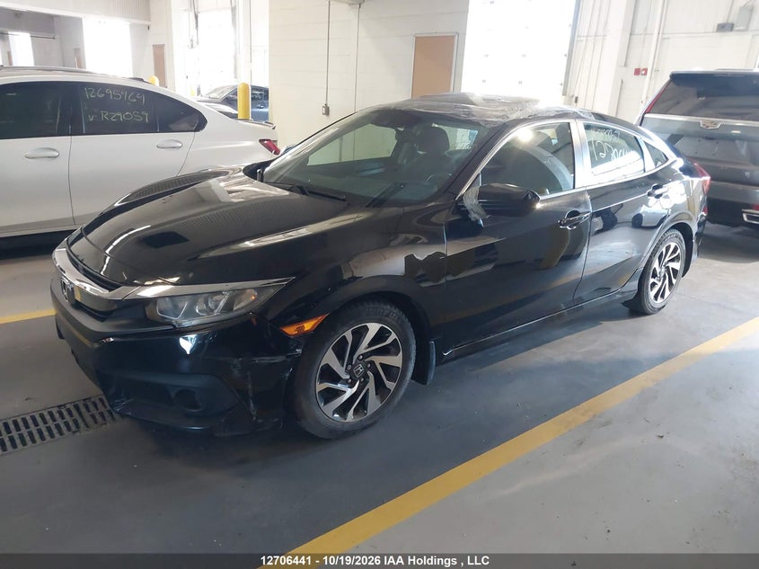 Vin: 2hgfc2f87hh019857, lot: 3112292, honda civic ex 20172