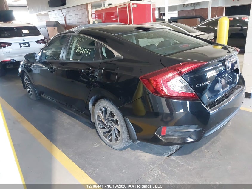 Vin: 2hgfc2f87hh019857, lot: 3112292, honda civic ex 20173