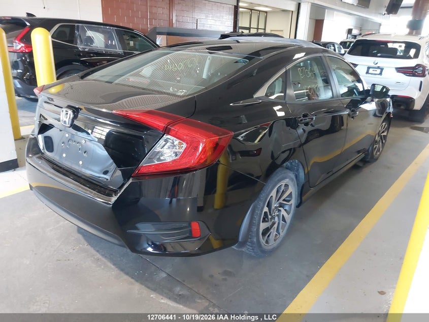 Vin: 2hgfc2f87hh019857, lot: 3112292, honda civic ex 20174