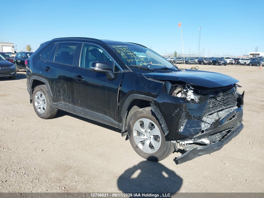 2020 Toyota Rav4, Удар спереди, IAAI, VIN 2T3B1RFV6LW117126