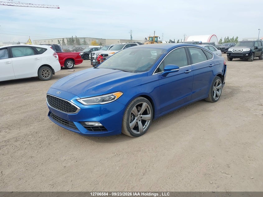 Vin: 3fa6p0vp9jr112590, lot: 3112436, ford fusion sport 20182