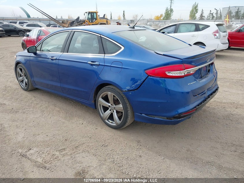 Vin: 3fa6p0vp9jr112590, lot: 3112436, ford fusion sport 20183