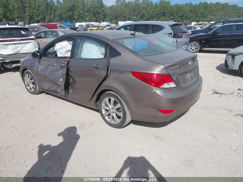 Vin: kmhcu4ae4du284939, lot: 3112448, hyundai accent gls/se 20133