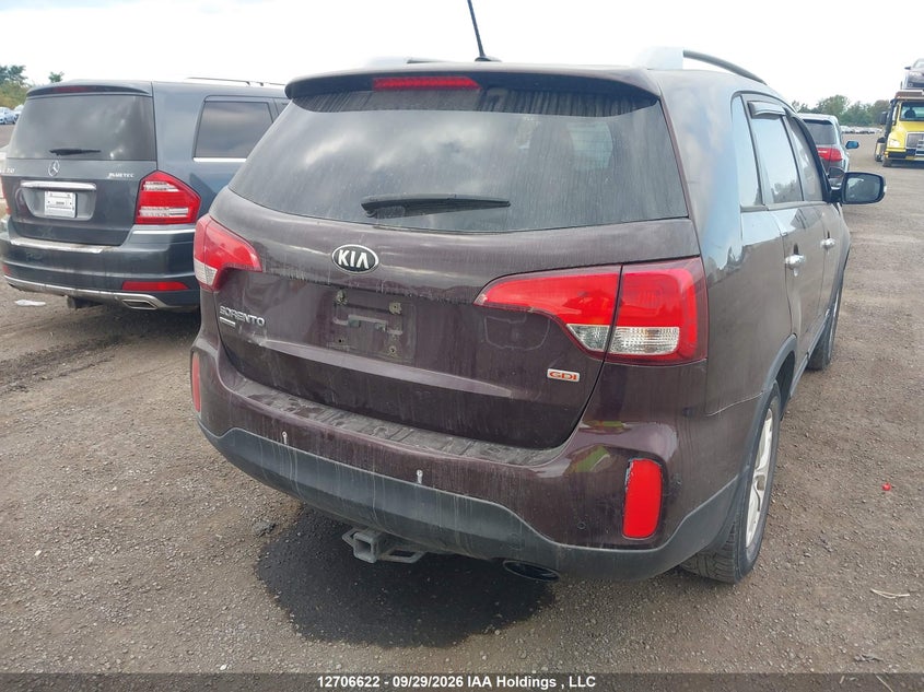 Vin: 5xyktca67eg471987, lot: 3112474, kia sorento 20144