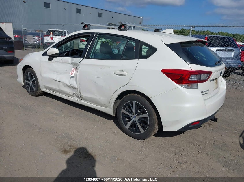 Vin: 4s3gtac66l1727038, lot: 3112498, subaru impreza touring 20203
