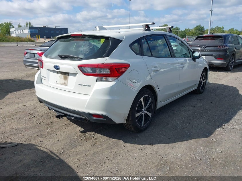 Vin: 4s3gtac66l1727038, lot: 3112498, subaru impreza touring 20204