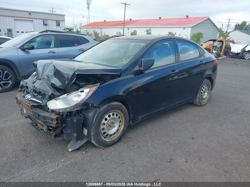 Vin: kmhct4aexeu734260, lot: 3112501, hyundai accent gl 20142