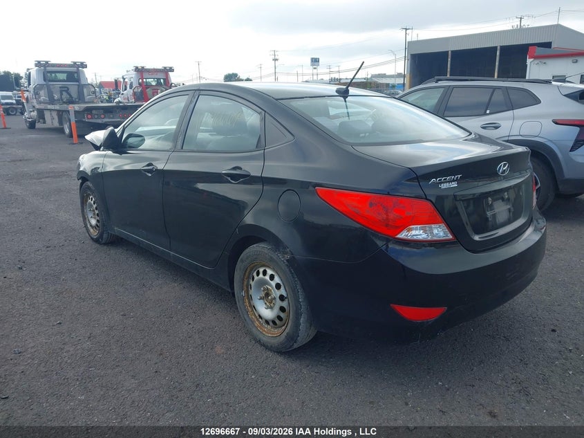 Vin: kmhct4aexeu734260, lot: 3112501, hyundai accent gl 20143